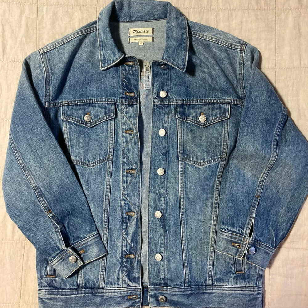 COPY - Madewell Oversized Trucker Jean Jacket